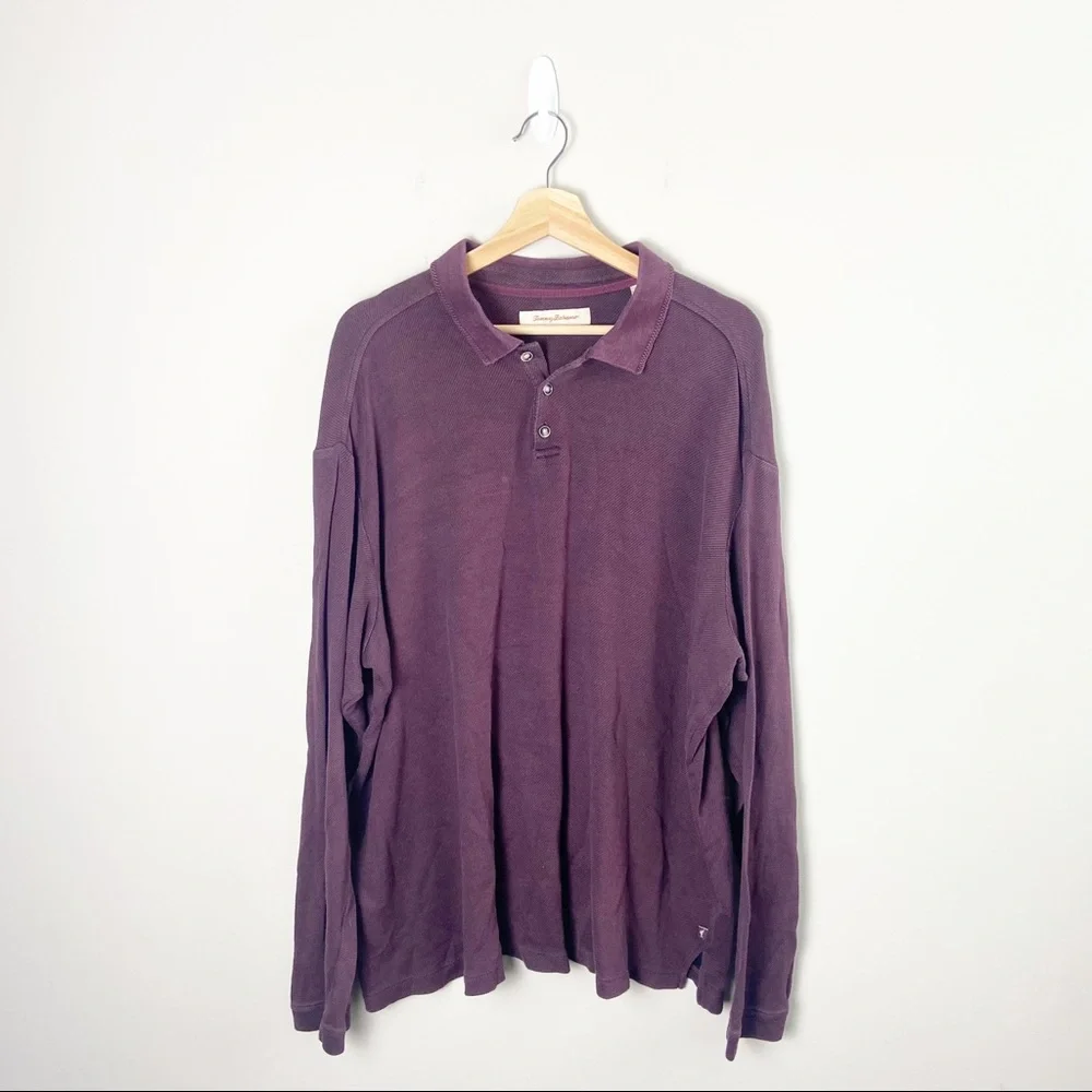 Tommy Bahama Vintage 90's Silk Blend Long Sleeve - Picture 1 of 5